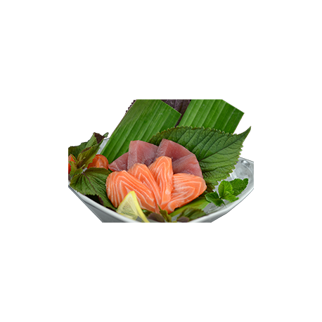 12p Sashimi duo saumon et thon