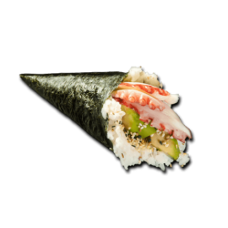 Temaki poulpe avocat