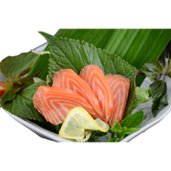 12P Sashimi saumon